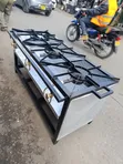 Jiko la Gesi la Burner 3 la Heavy Duty - 1