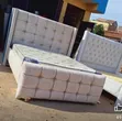 White Chester Bed 5x6 + Mattress - 2