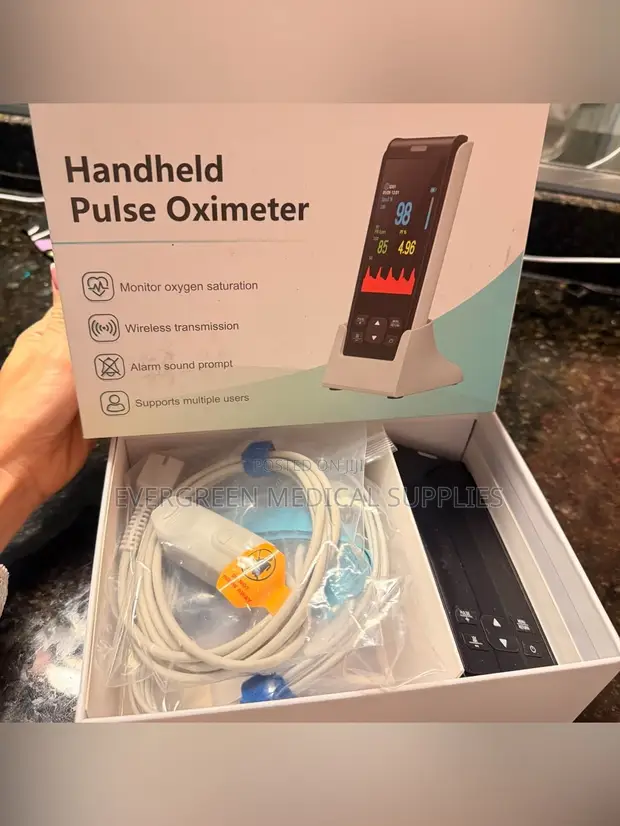 Pulse Oximeter ya Mikono ya Probe 3 - 1