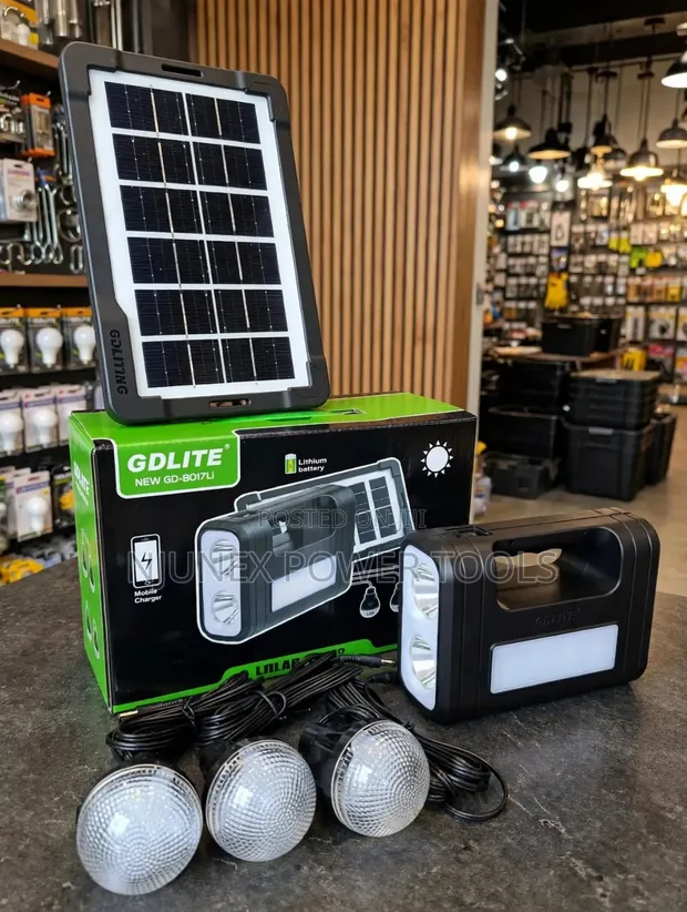 GDLite GD-8017Li Solar Lighting System - 1