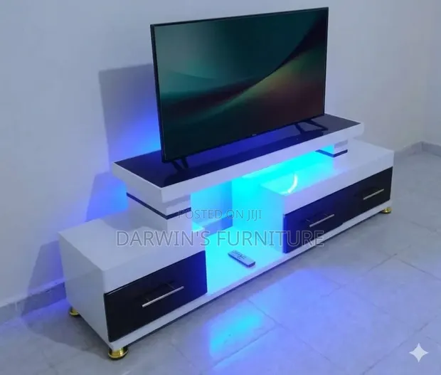 Boss Office Products Kabati la TV lenye Mwanga Mwekundu - 1