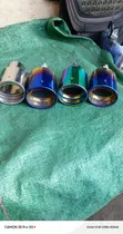 2.5-inch Exhaust End Tip - Iridescent Rainbow Gradient - 2