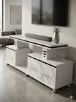 Entertainment Center Mpya na LED - 2