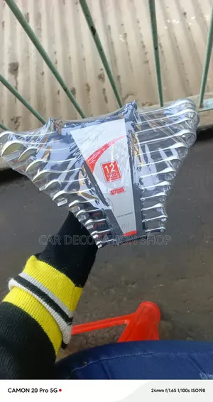 12pc Metric Open End Spanner Wrench Set