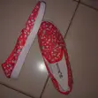 Multicolor Floral Rubber Flats Shoes - 1