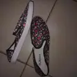 Multicolor Floral Rubber Flats Shoes - 2