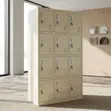Kabati la Gym la Chuma lenye Milango 12 - 1
