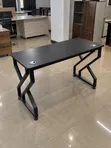 Modern Office Desk with Cable Management - Black - 2