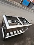 Jiko la Gesi la Chuma cha Pua la Kuungua Mbili - 5
