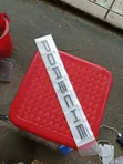 Porsche Emblem ya Barua kwa Bagasi ya Nyuma - 2