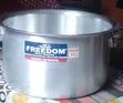Durable Aluminium Sufuria 60L na Lid & Handle - 3