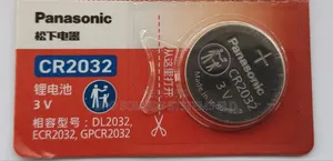 Panasonic CR2032 Lithium Battery for Car Remotes & Gadgets