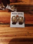 Trendy Vintage Pearl Stud Earrings - 2