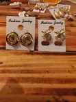Trendy Vintage Pearl Stud Earrings - 3