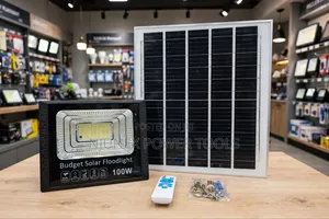 100W Solar Floodlight System - Complete