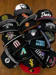 New Era 59FIFTY Fitted Cotton Baseball Caps - 1