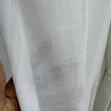 Cream and Off White Sheer Curtains with Rings - 2