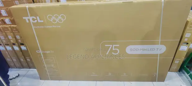 TCL 75" SQD Mini LED 4K Google TV - 1