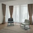 Light Beige and Orange Curtains for Bedrooms - 1