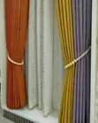 Light Beige and Orange Curtains for Bedrooms - 3
