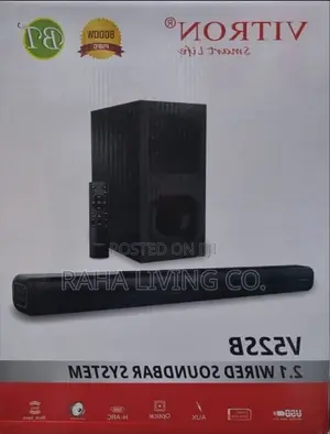 Vitron V52SB 2.1 Wired Soundbar System with Subwoofer
