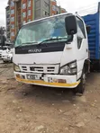 Isuzu NPR 4.3 Flatbed Truck with Crane - 1