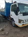 Isuzu NPR 4.3 Flatbed Truck with Crane - 5