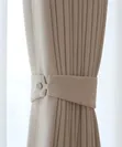 Dark Orange Curtains and Blinds with Hooks - 3