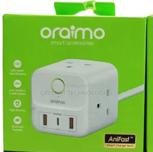 Oraimo PowerHub C 6-in-1 20W Chaja ya Haraka