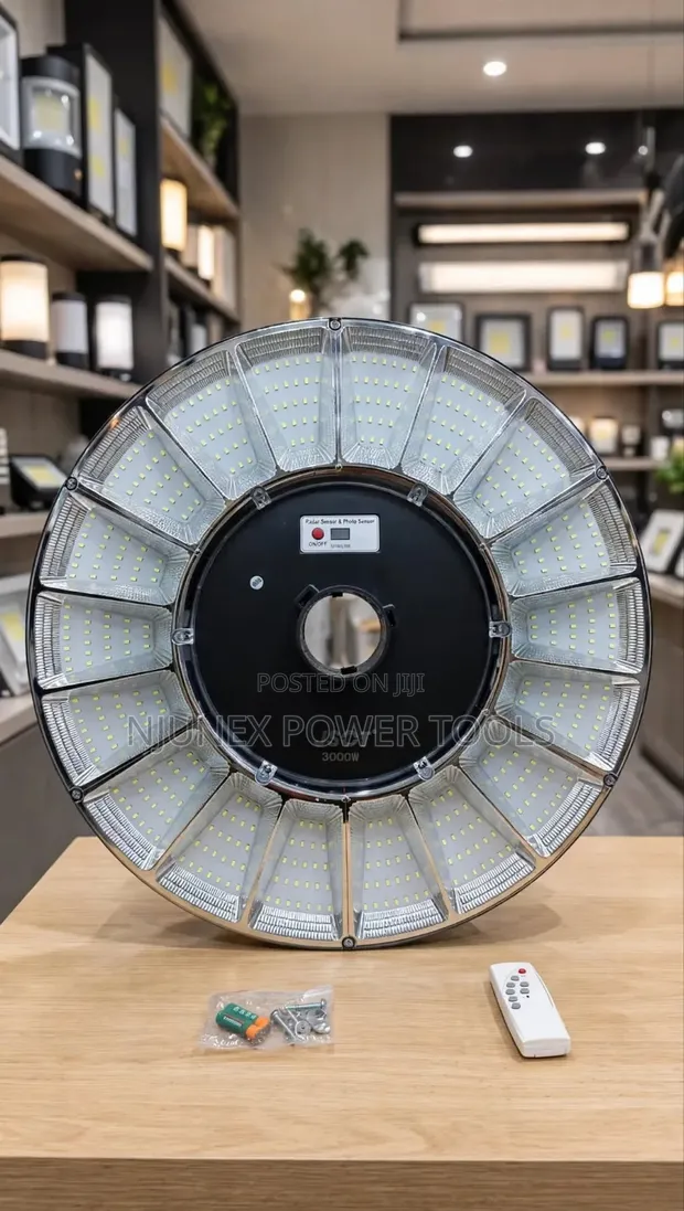 JSOT 3000W UFO Solar LED Street Light - 1