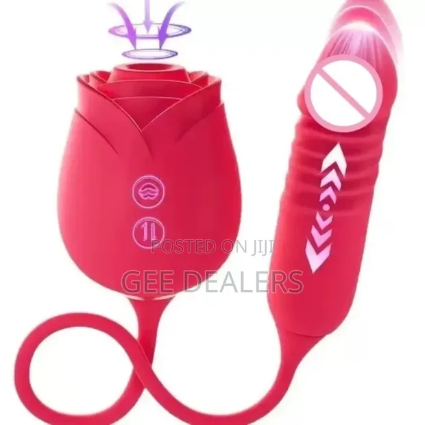 Clitoral Suction Rose Sex Toy Vibrator - 1