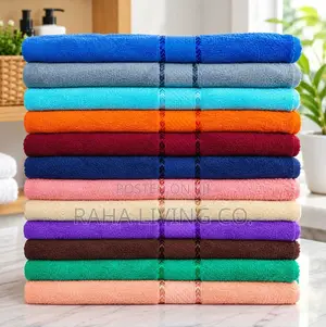 Luxury Cotton Bath Towel | 90x165cm | Soft Absorbent