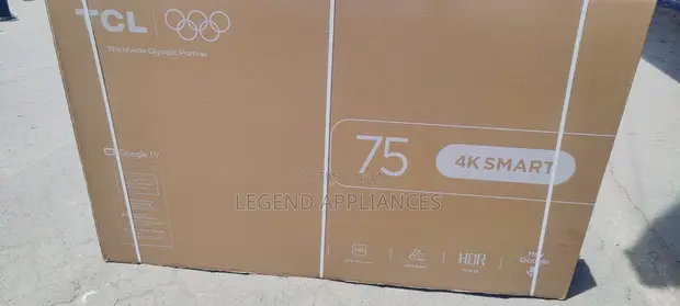 TCL TV ya Inchi 75 4K HDR Smart (Model ya 2026) - 1
