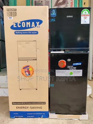 Ecomax 138L Double Door Refrigerator