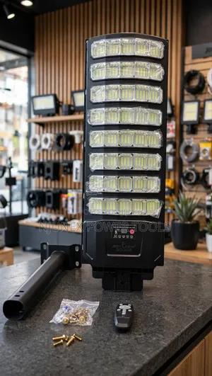 JSOT 3000W Solar Street Light - Taa ya Nje ya Kifurushi Kimoja