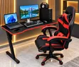 Electric Gaming Desk with Adjustable Height - 1