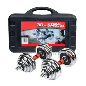 20kg Chrome Dumbbells with Case