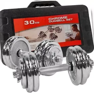 10kg Chrome Dumbbells (Brand New)