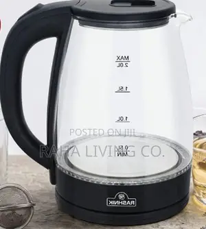 Rashnik RN-1161 Glass Electric Kettle | 2.0L | Cordless