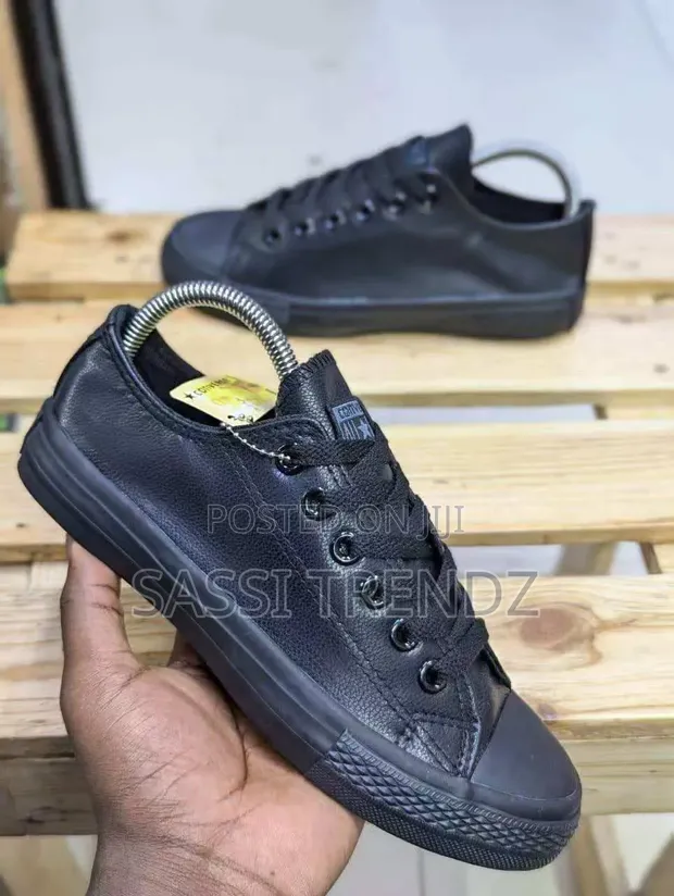 Leather Converse Sneakers - 1