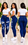 Mavazi ya Jeans za Kike za Ubora wa Juu - 3
