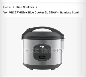 5 Litre Von Electric Rice Cooker
