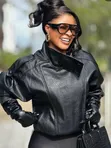Zara Trendy Leather Jacket - 3