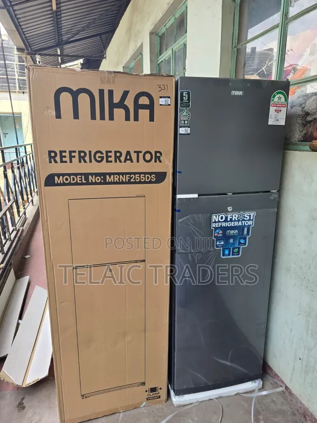 Mika 255L No Frost Double Door Refrigerator - 1