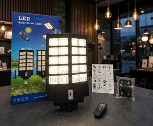 Budget Solar Street Light + Pole 3000W