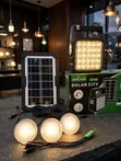 Solar City JS-105 Portable Solar Lighting Kit - 1