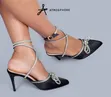 Atmosphere Ladies Sling Back Heels - 1