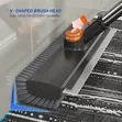 Kifaa cha Kusafishia Sakafu na Bafu 3-in-1 cha Ubora wa Juu na Squeegee - 2
