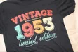 Men's Black 'Vintage' Cotton T-Shirt by LUKTOP - 1