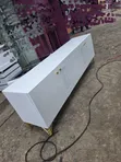 5ft TV Stand with Drawers & LED Lights - Grey/White/Black - 2